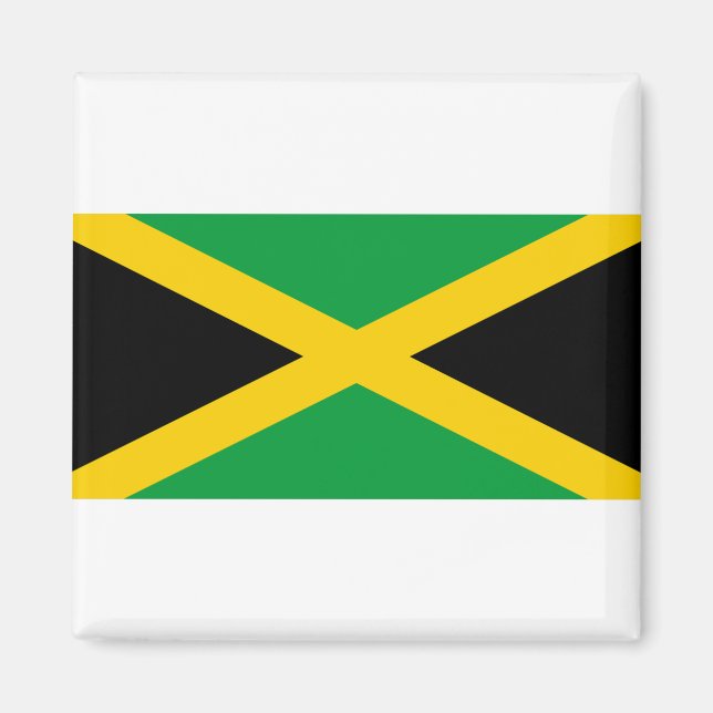 Íman bandeira da Jamaica (Frente)