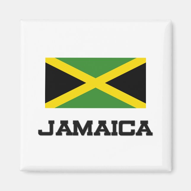 Íman bandeira da Jamaica (Frente)