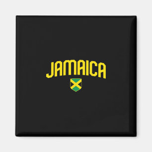Íman Bandeira da Jamaica Souvenir Esportivo Vintage da 