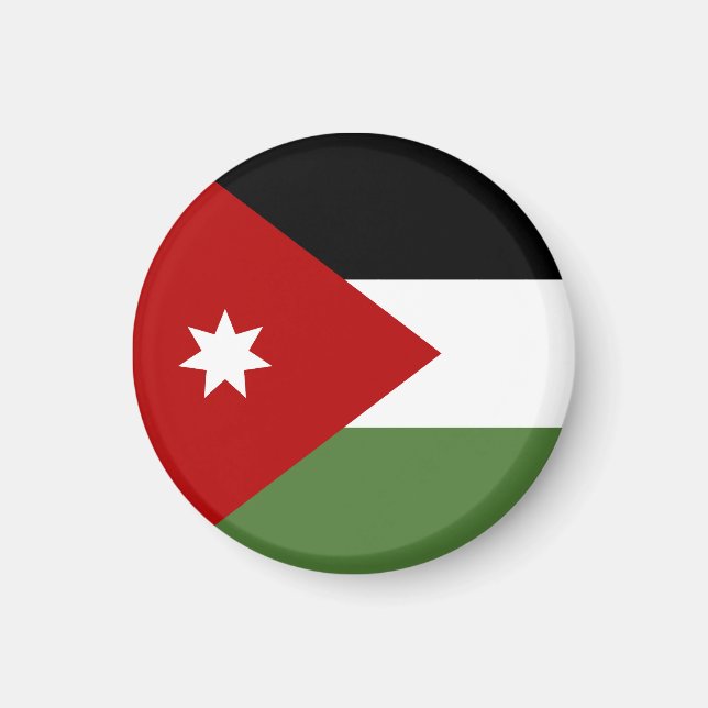 Íman Bandeira da Jordânia (Frente)