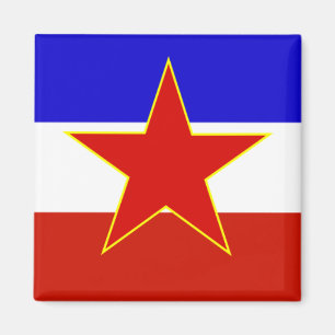 Íman Bandeira da Jugoslávia