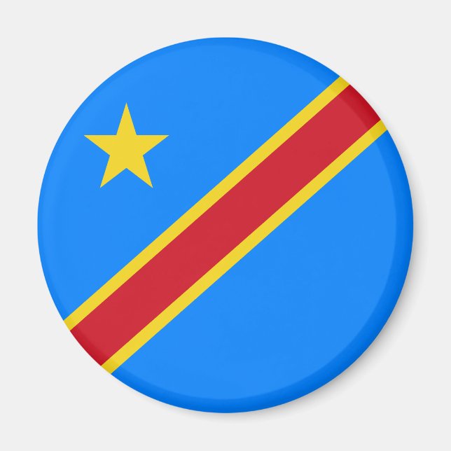 Íman Bandeira da Kinshasa do Congo (Frente)