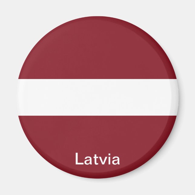 Íman Bandeira da Letónia (Frente)