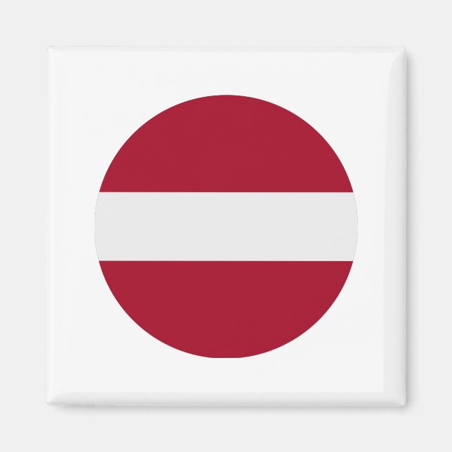 Íman Bandeira da Letónia (Frente)