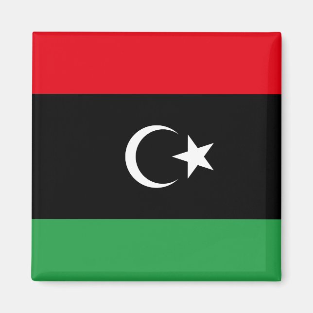 Íman Bandeira da Líbia (Frente)