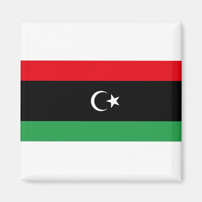 Íman Bandeira da Líbia (Frente)