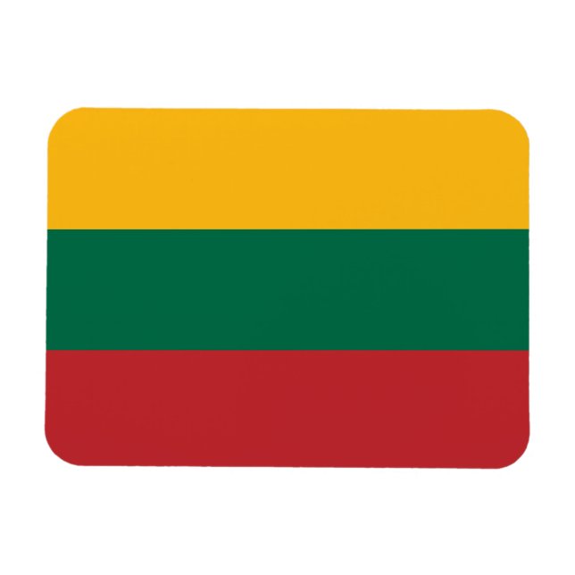 Íman Bandeira da Lituânia (Horizontal)