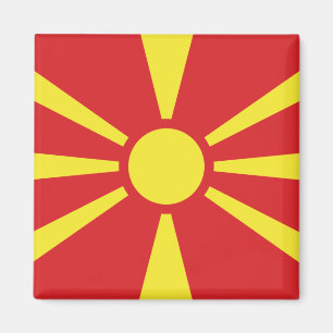 Íman Bandeira da Macedônia do Norte