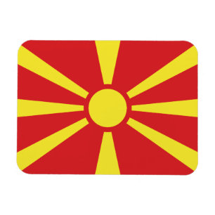 Íman Bandeira da Macedônia do Norte