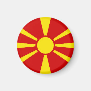 Íman Bandeira da Macedônia do Norte