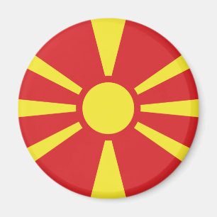 Íman Bandeira da Macedônia do Norte