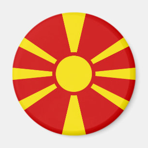 Íman Bandeira da Macedônia do Norte