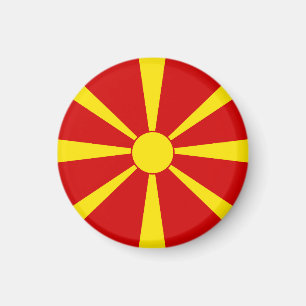 Íman Bandeira da Macedônia do Norte