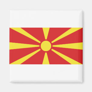 Íman Bandeira da Macedônia do Norte
