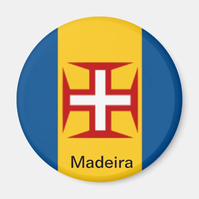 Íman Bandeira da Madeira (Frente)