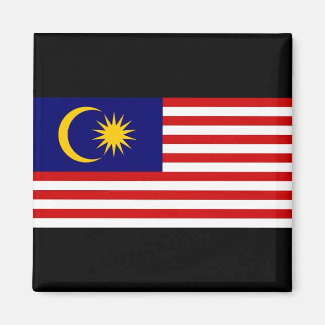 Íman Bandeira da Malásia (Frente)