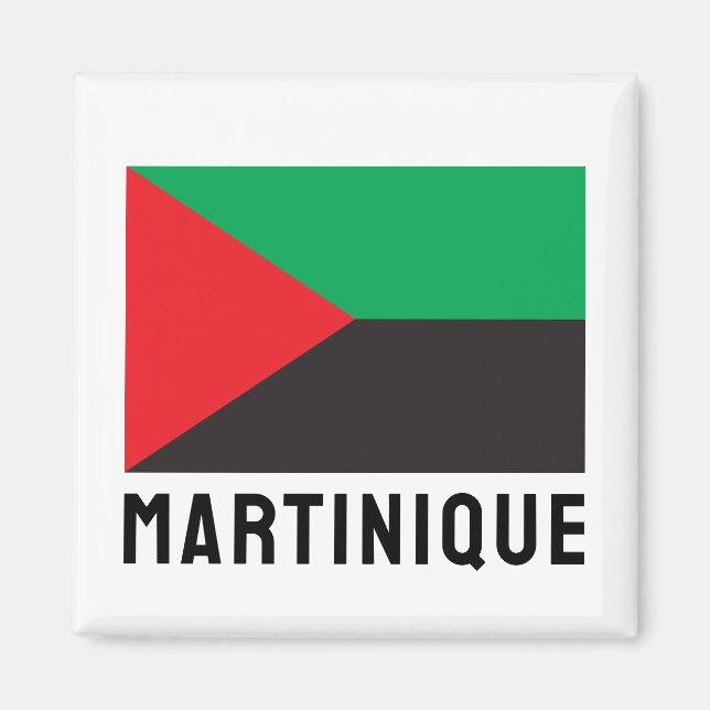 Íman Bandeira da Martinica (2023) (Frente)
