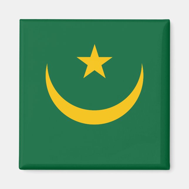 Íman Bandeira da Mauritânia (Frente)