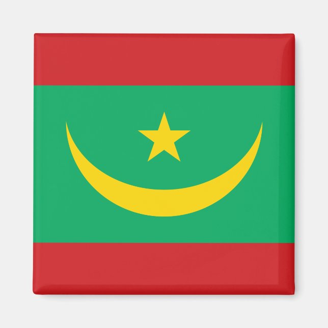 Íman Bandeira da Mauritânia (Frente)