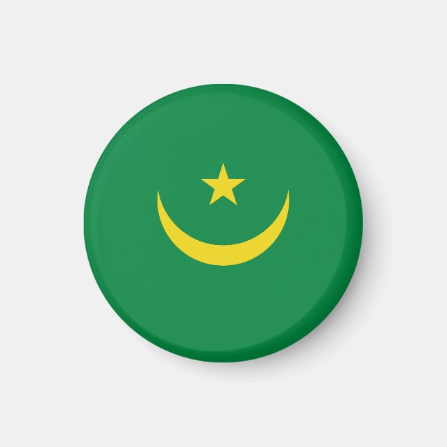Íman bandeira da Mauritânia (Frente)