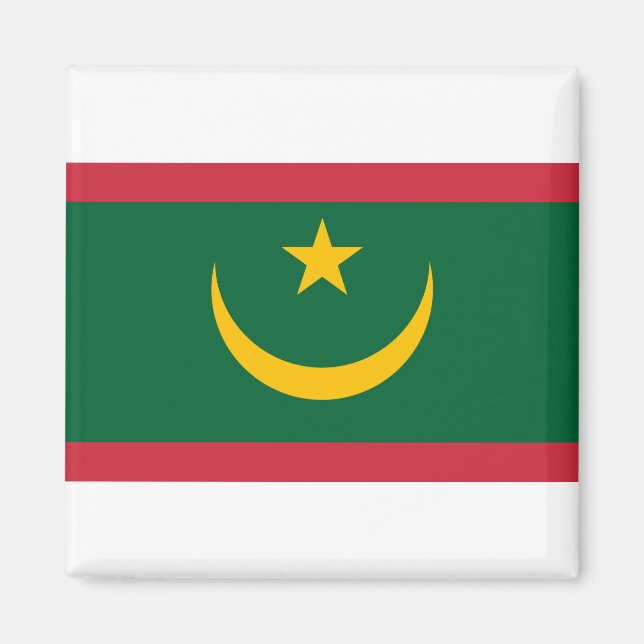 Íman Bandeira da Mauritânia (Frente)