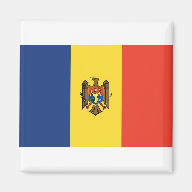Íman Bandeira da Moldávia (Frente)