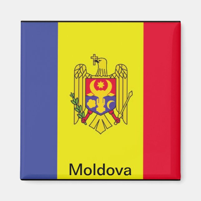 Íman Bandeira da Moldávia (Frente)
