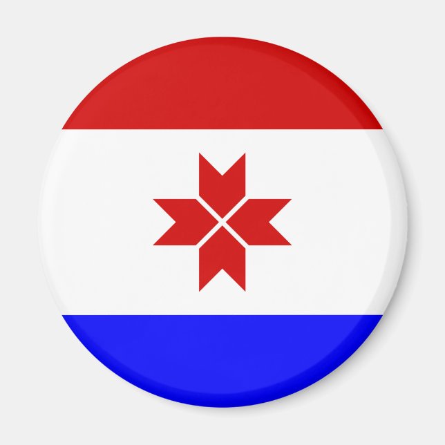Íman Bandeira da Mordóvia (Frente)