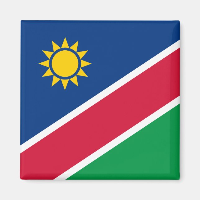 Íman Bandeira da Namíbia (África Austral) (Frente)