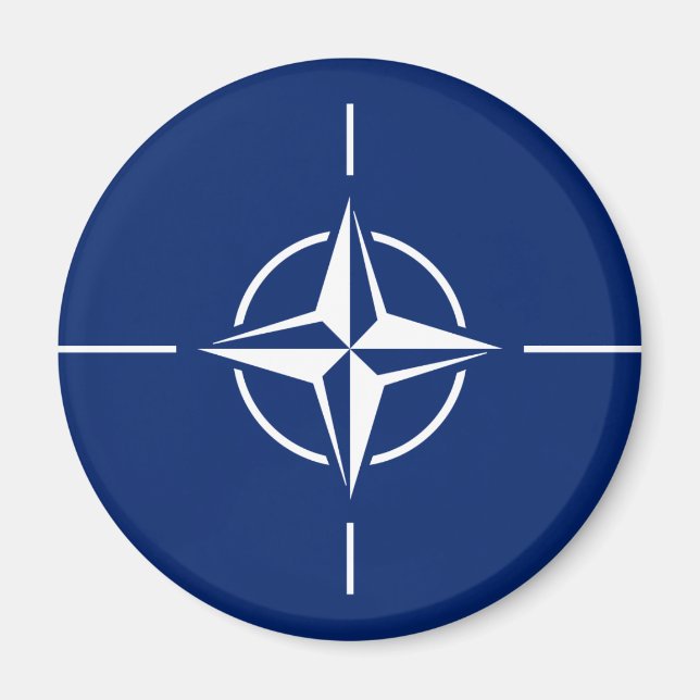 Íman Bandeira da NATO (Frente)