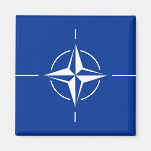 Íman bandeira da nato do Atlântico Norte Organização do