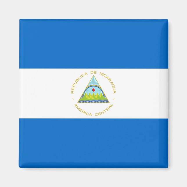 Íman Bandeira da Nicarágua (Frente)
