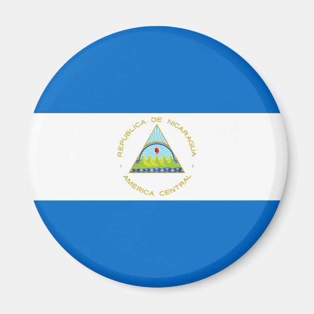 Íman Bandeira da Nicarágua (Frente)