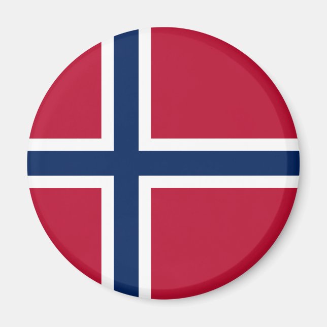 Íman Bandeira da Noruega (Frente)