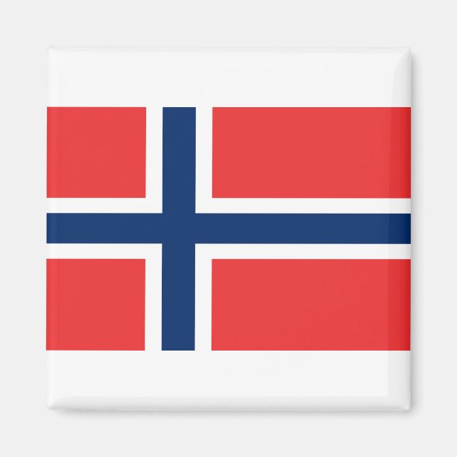 Íman Bandeira da Noruega (Frente)