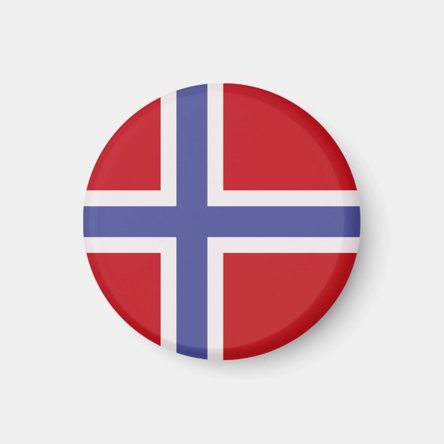 Íman Bandeira da Noruega (Frente)