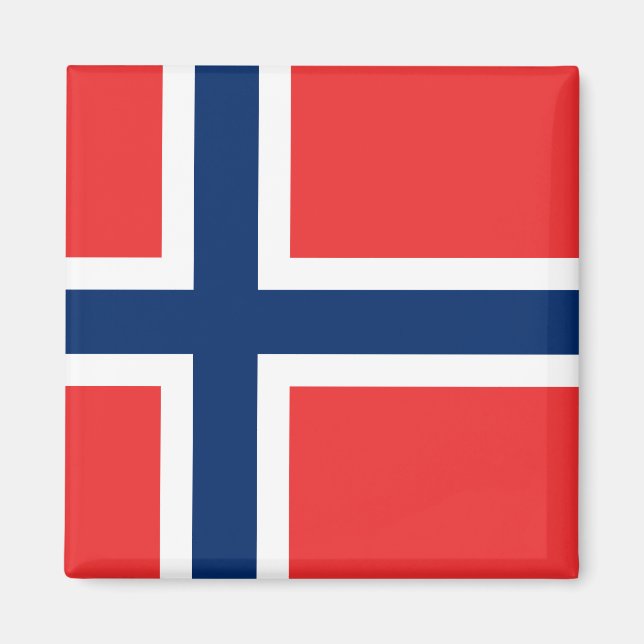 Íman Bandeira da Noruega (Noruega) (Frente)