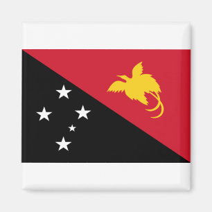 Íman Bandeira da Papua-Nova Guiné