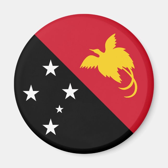 Íman Bandeira da Papua-Nova Guiné (Frente)