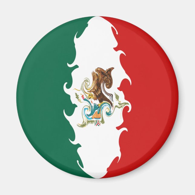 Íman Bandeira da primavera do México (Frente)