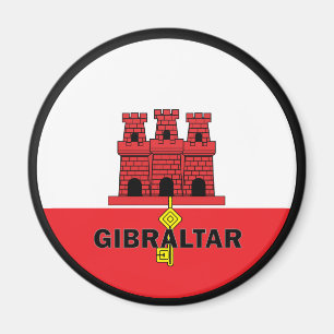 Íman Bandeira da qualidade de Gibraltar Roundel