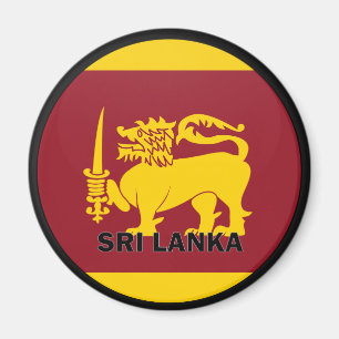 Íman Bandeira da qualidade de Sri Lanka Roundel
