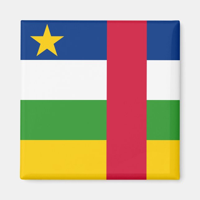 Íman Bandeira da República Centro-Africana (Frente)