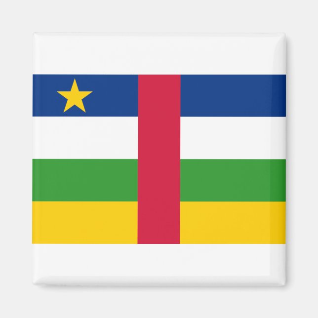 Íman Bandeira da República Centro-Africana (Frente)