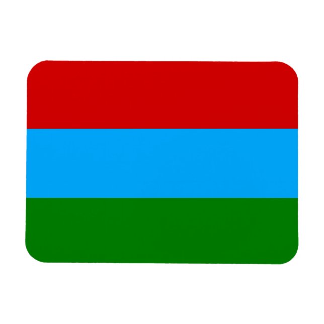 Íman Bandeira da República da Carélia (Horizontal)