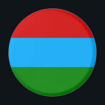 Íman Bandeira da República da Carélia<br><div class="desc">Bandeira patriótica da República da Carélia</div>