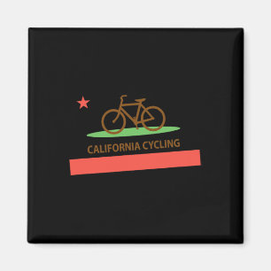 Íman Bandeira da República do Ciclismo na Califórnia Es