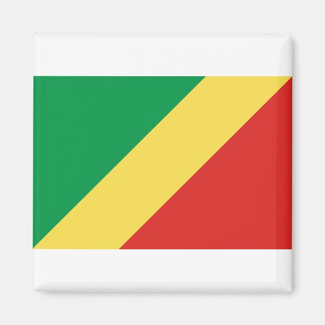 Íman Bandeira da República do Congo (Frente)