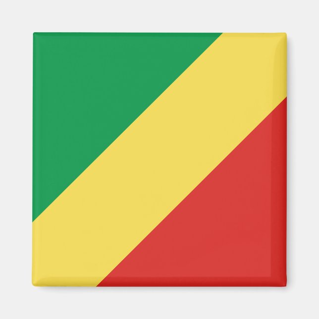 Íman Bandeira da República do Congo (Frente)