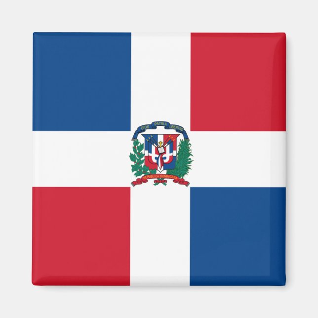 Íman Bandeira da República Dominicana (Frente)